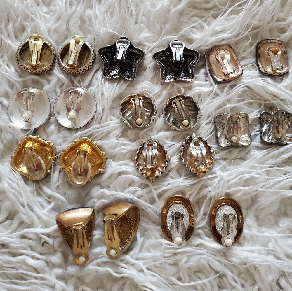 💄VINTAGE EARRNGS💄 - Picture 2 of 8
